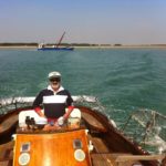 Captain Igloo® - il capitano durante un'escursione in barca a Bibione